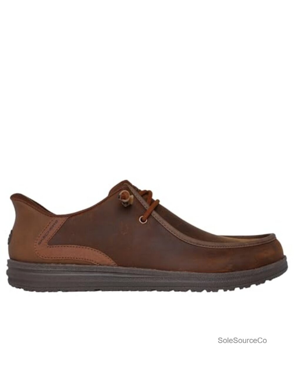 Men's Melson Edrick Loafers Slip Ons Hands Free Memory Foam Leather